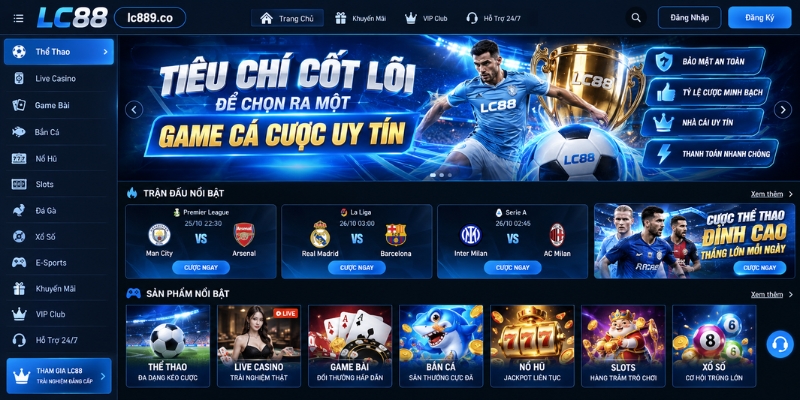 Tiêu chí cốt lõi để chọn ra một game cá cược uy tín